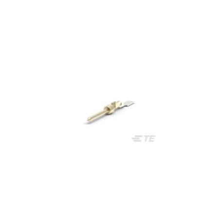 Te Connectivity Connector Accessory, 0.03In Min Cable Dia, 0.04In Max Cable Dia, Contact, Brass 66507-9